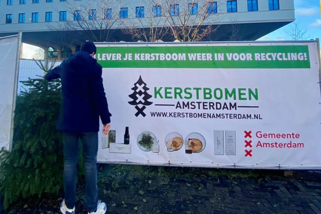 recycling kerstbomen