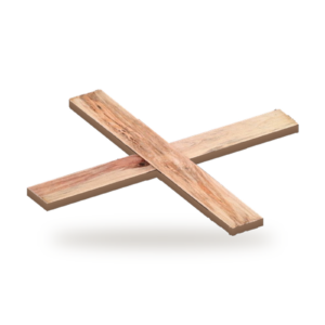 Houten Kruis Klassiek kerstboomstandaard voor kerstbomen van 250-400 cm